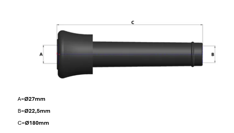 Zitzengummi Spaggiari 0199 passend für DeLaval 96000880