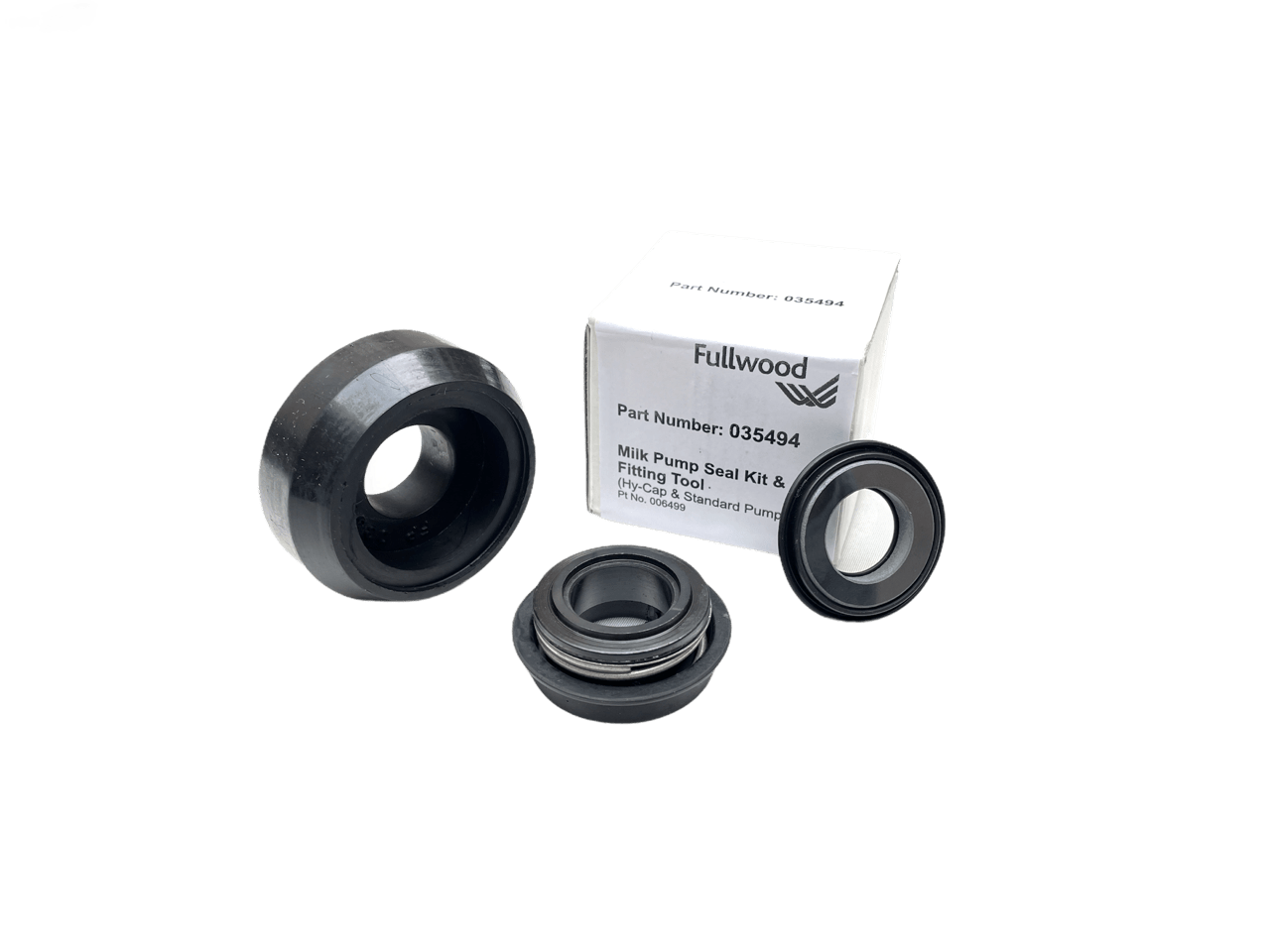 Original Wartungssatz, für Packo Fullwood und Miele Milchpumpen 6500-6620, 0,55 - 1,1 kW
