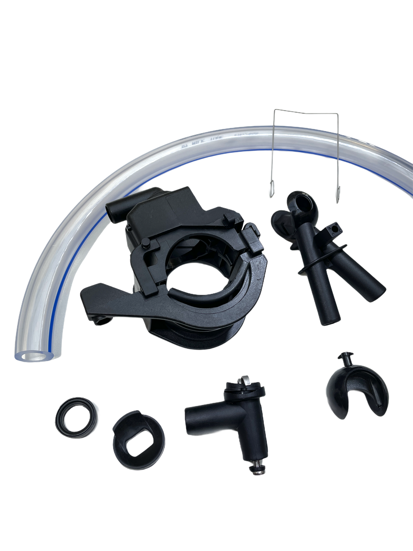 Duocock Melkanschluss, vollständig für Leitung ø 52 mm, passend für DeLaval 99759096