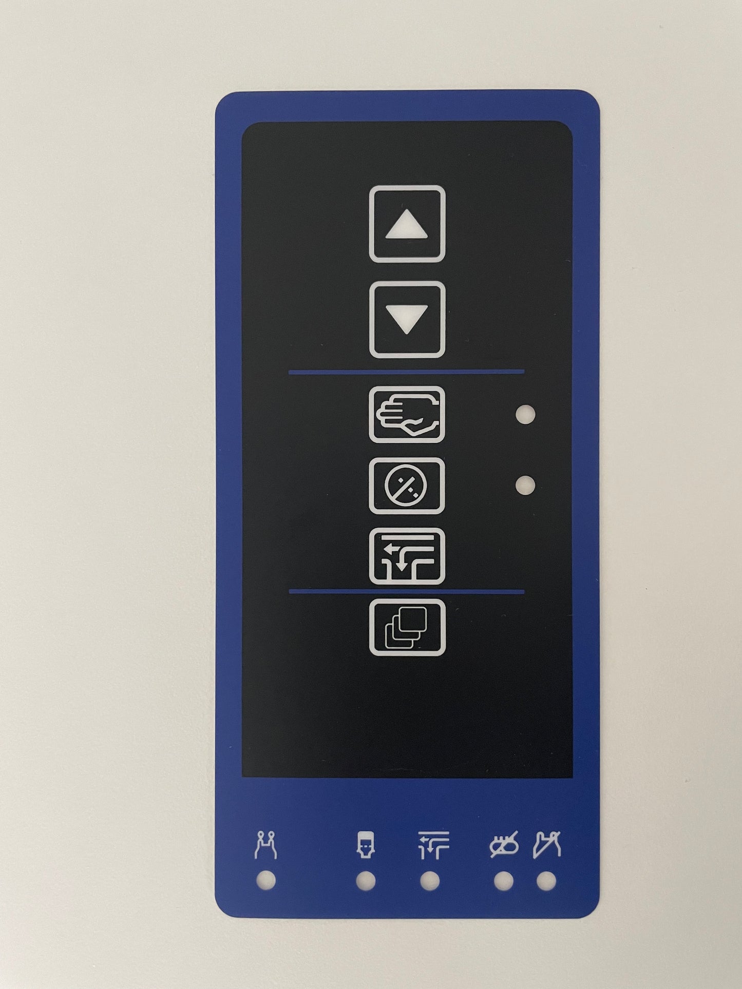 Tastaturfolie für DeLaval ACR 5000/MPL510, Flachkabel 110mm, Nr. 91707201