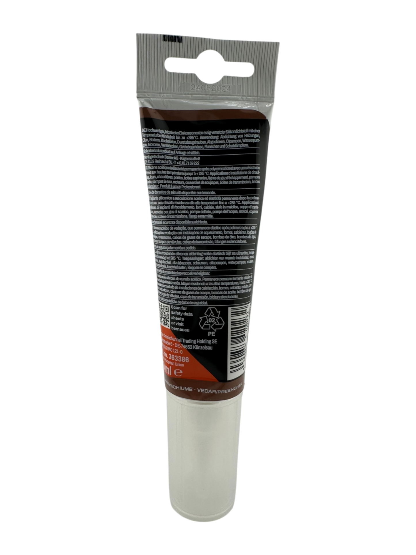 Silikon hitzebeständig, 70ml Tube