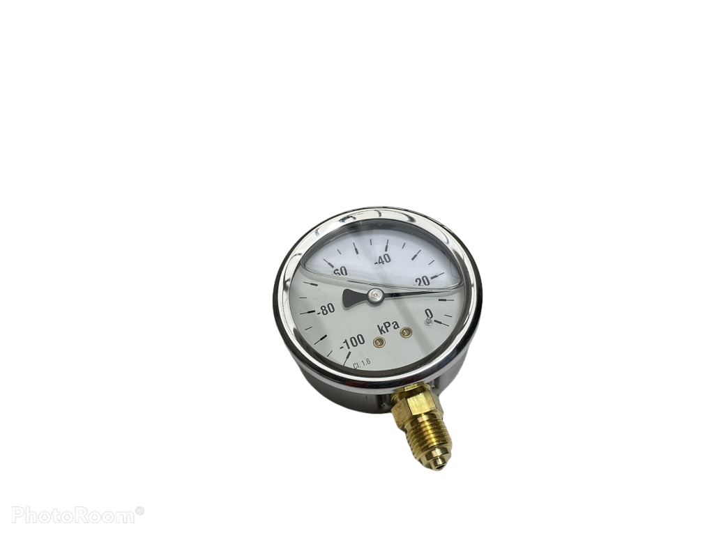 Glycerin Vakuumuhr 1/4“ Anschluss, ø 63 mm