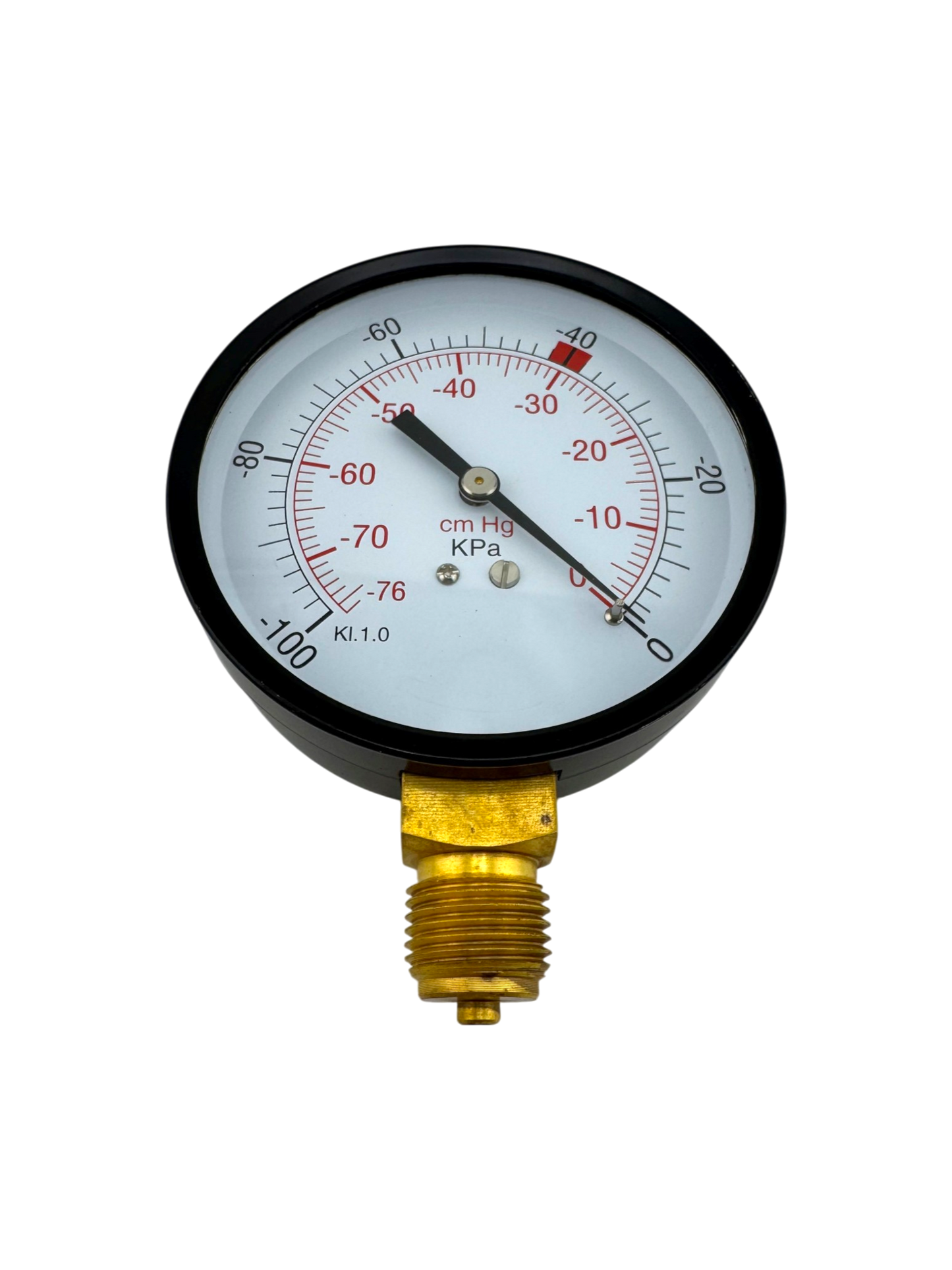 Vakuumuhr 1/2“ Anschluss, ø 100 mm, trocken