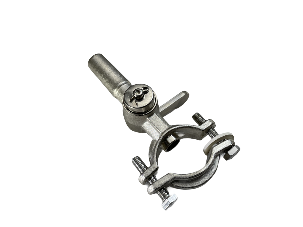 Vakuumhahn, 3/4“ - 1“, gerade, vernickelt, Schlauchanschluss, Ø 14mm