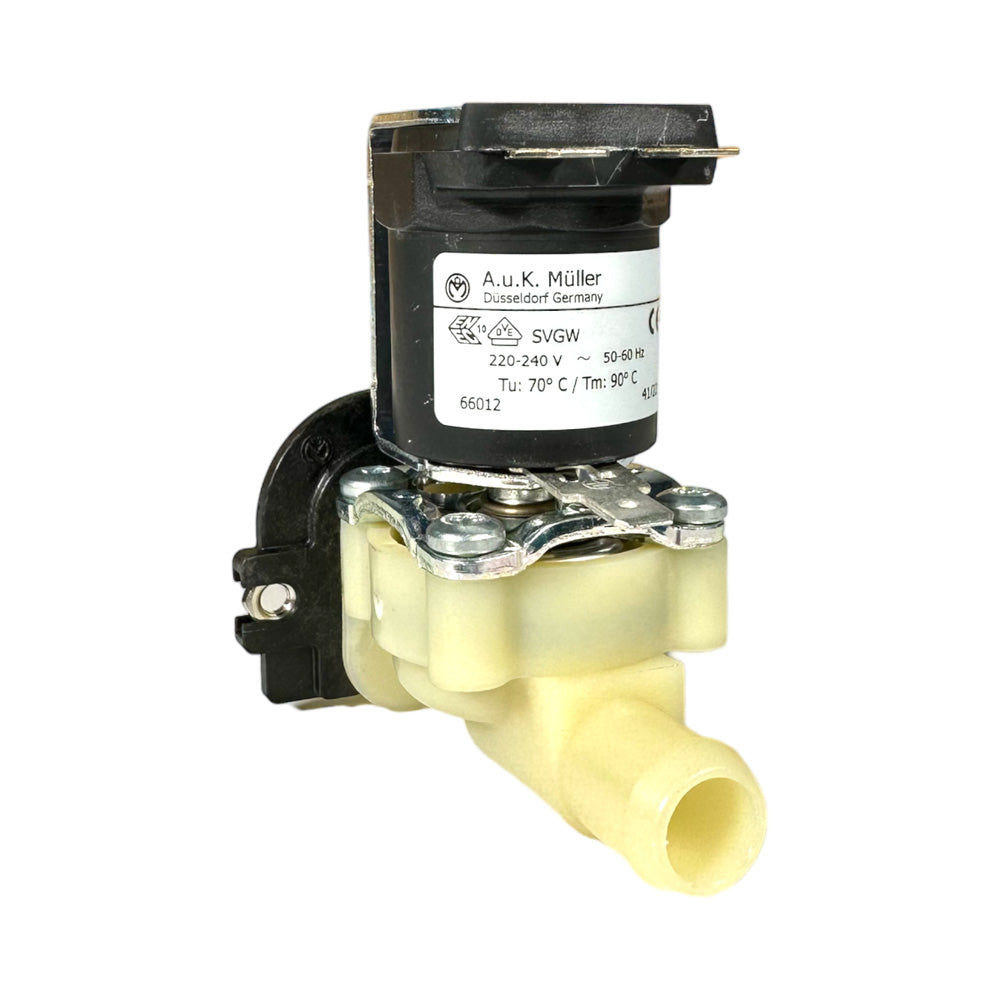 Wasserventil. Einfach, gerade, 230 V, 3/4" Anschlussgewinde, ø 13,5 mm