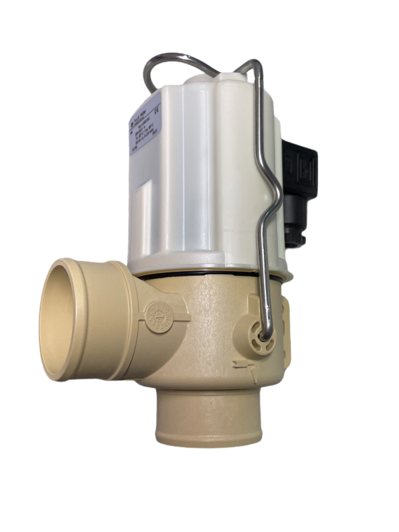 Ablassventil ø 40 mm, stormlos geöffnet 2 x Stutzen ø 40 mm, 230 V