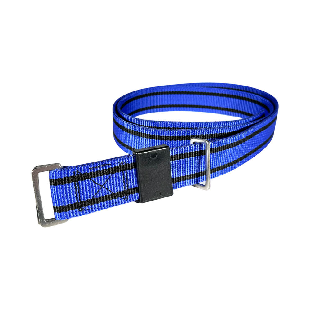 Halsband für DeLaval blau-schwarz, 1500 mm Länge mit Kunststoff Halter