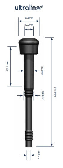 Zitzengummi Milkrite GM74U passend für Gascoigne 381974