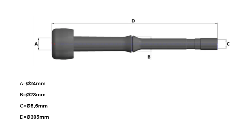Zitzengummi Spaggiari 0266 passend für DeLaval 96001781