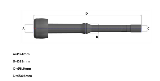 Zitzengummi Spaggiari 0266 passend für DeLaval 96001781