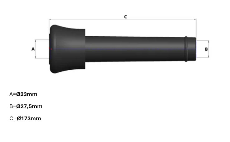 Zitzengummi Spaggiari 0531 passend GEA/Westfalia 7021-2725-230