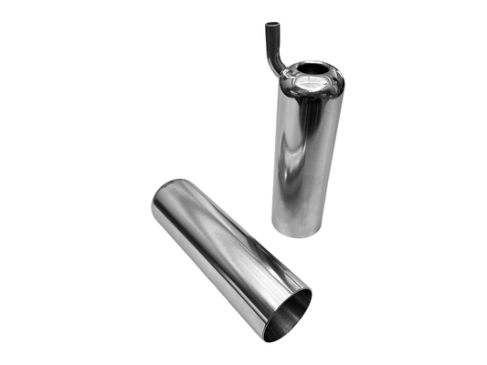 Ederstahl Hülse 230 g, Stutzen: 10 mm, ø Loch 27 mm, Länge: 147 mm