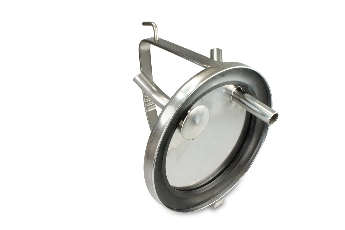 Reinigungsdeckel für Edelstahl- und Kunststoffmelkeimer, ideal zum Reinigen von Melkeimern