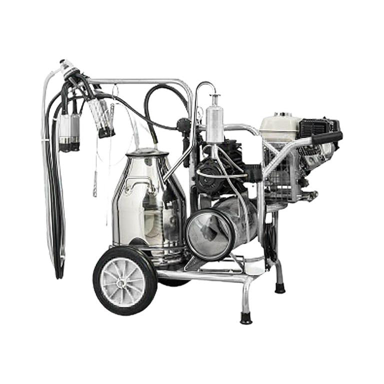 Doppelter Minimilker ,,Schwarzwald" für Kühe mit Vakuumtank, Benzin und Elektro-Antrieb