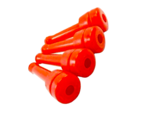 Silikonzitzengummis ø 21 mm, rot, passend für Lely (WMS), 5.9700.2008.0