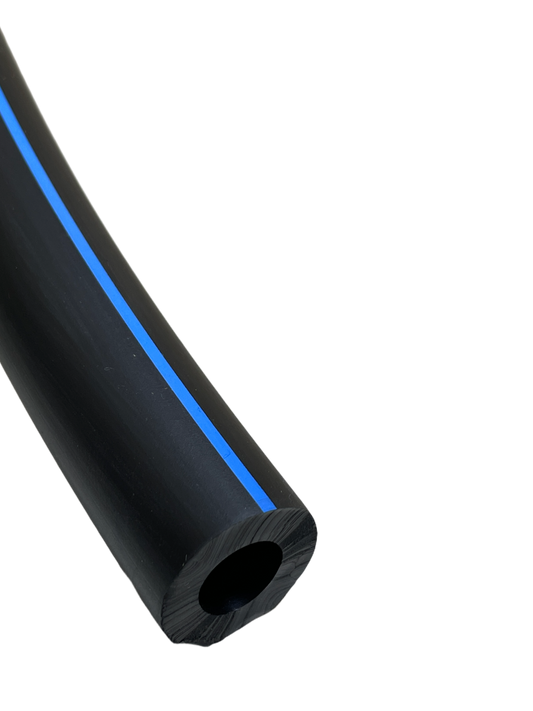 Gummi Luftschlauch ø 11 x 21 mm, blauer Streifen