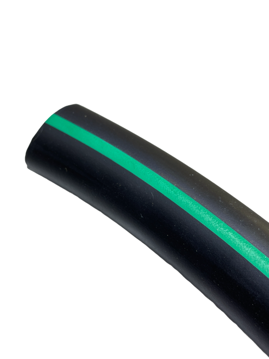 Gummi Milchschlauch ø 14 x 25 mm, grüner Streifen