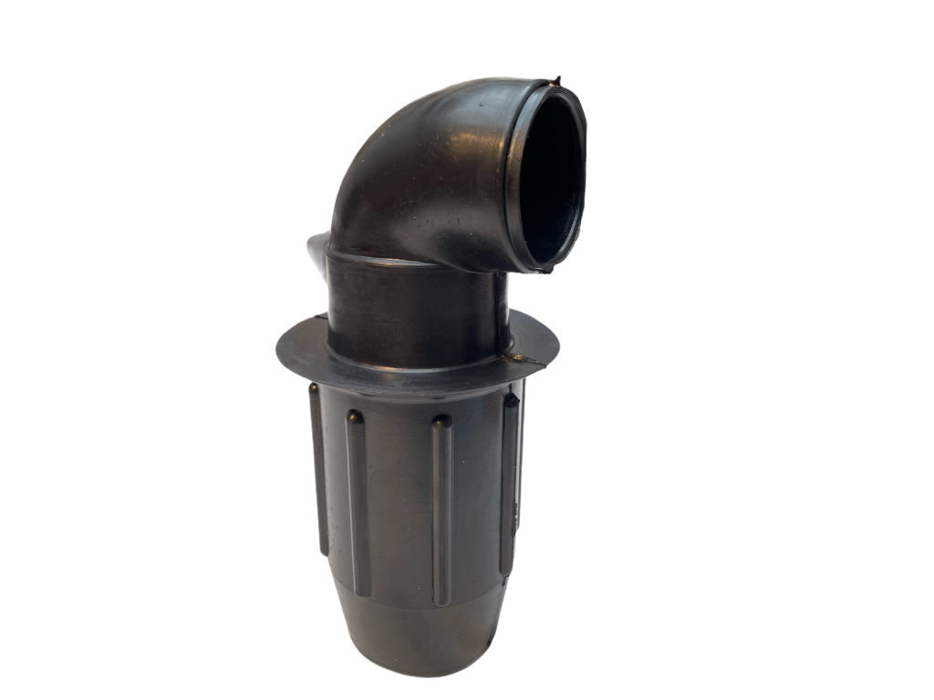 Einlaufgummi Rohr ø 38 mm, Loch im Glas ø 43 mm