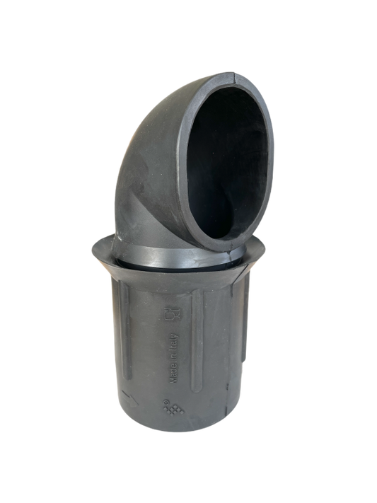 Einlaufgummi Rohr ø 40 mm, Loch im Glas ø 47 mm, mit einer Bohrung, passend für GEA/Westfalia 7038-2809-030