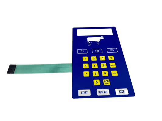 Tastaturfolie, Milchmengenmessung, passend für Dairy-Master - MM102 10410579