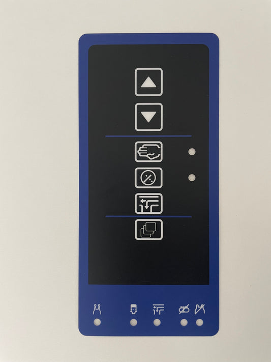 Tastaturfolie für DeLaval ACR 5000/MPL510, Flachkabel 110mm, Nr. 91707201