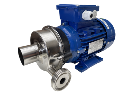 Milchpumpe Typ FMP 110 rechts, 1,1 kW, 380 V, Frontstutzen 50 mm, Gewinde 2“