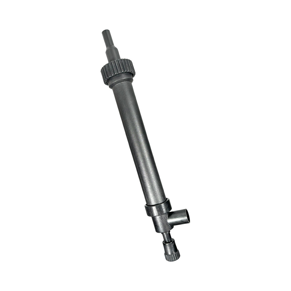 Kunststoff 320 mm Milchfilter, passend für DeLaval, winklige Ausführung mit Drainageventil, komplett