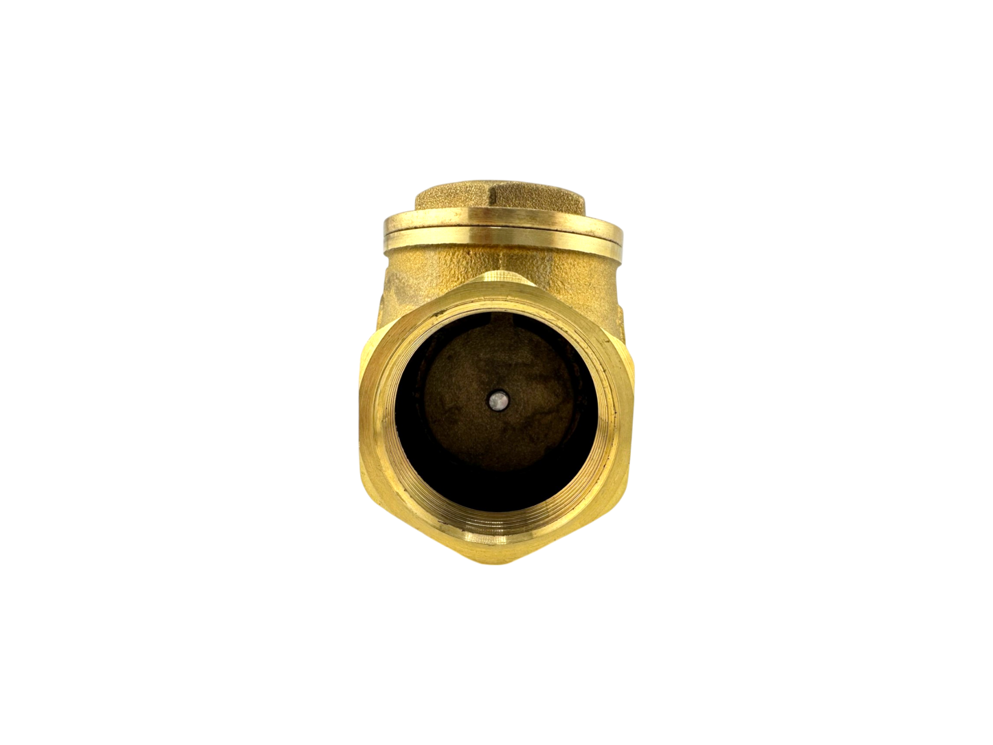 Messing Rückschlagklappe 1 1/2" für Vakuumleitung