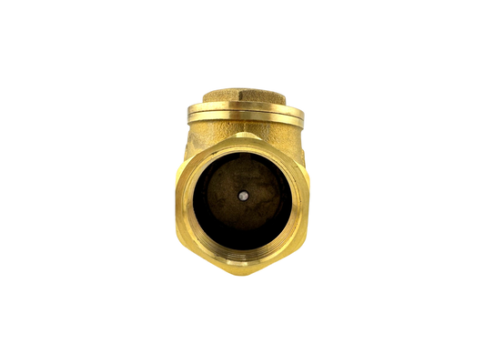 Messing Rückschlagklappe 1 1/2" für Vakuumleitung