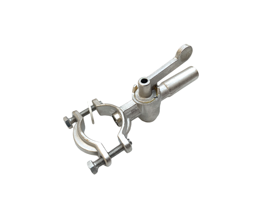 Vakuumhahn, 3/4“ - 1“, gerade, vernickelt, Schlauchanschluss, Ø 14mm