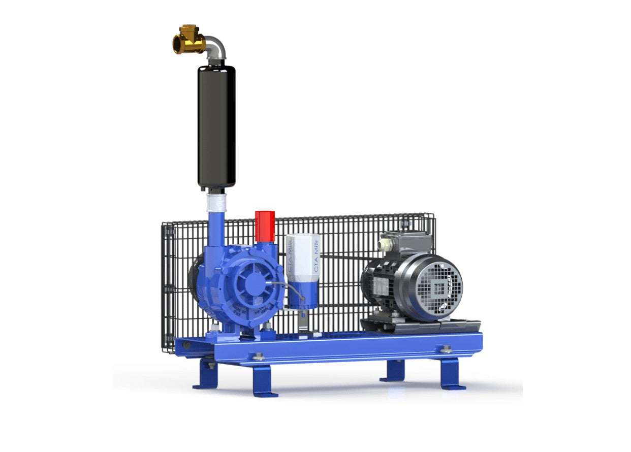 Vakuumpumpe GPV 1000 auf Konsole 3 KW komplett