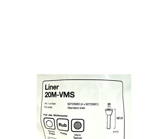 Original DeLaval Zitzengummi VMS 20M 92725980 (4x92725901)