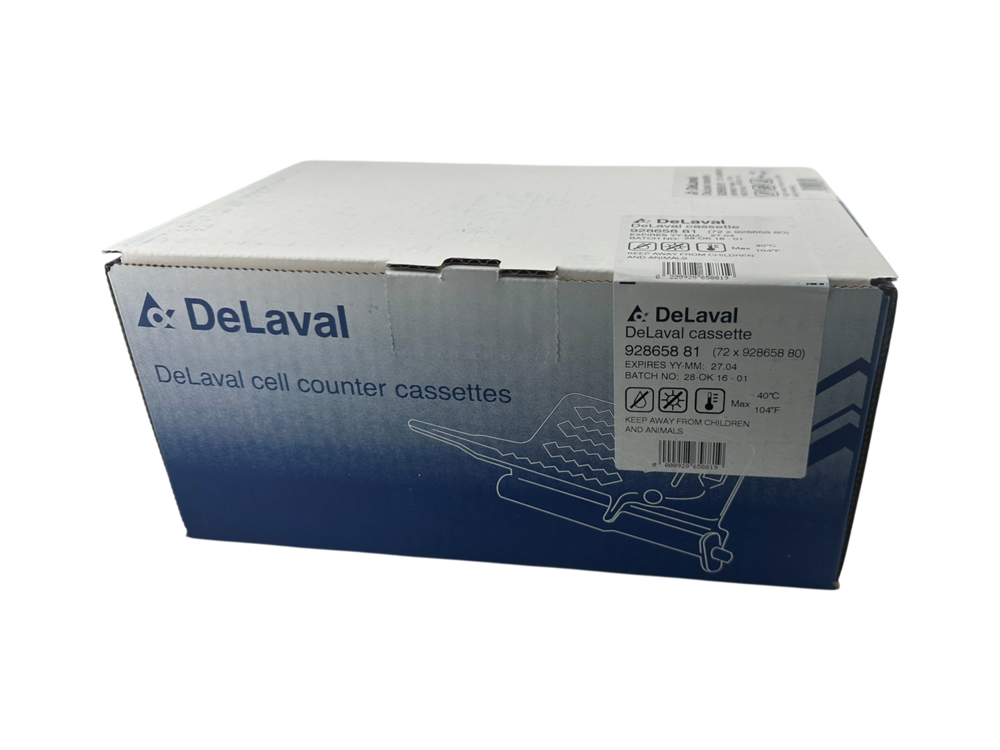 Original DeLaval DCC Analysekassetten (72 Stück), 92865881