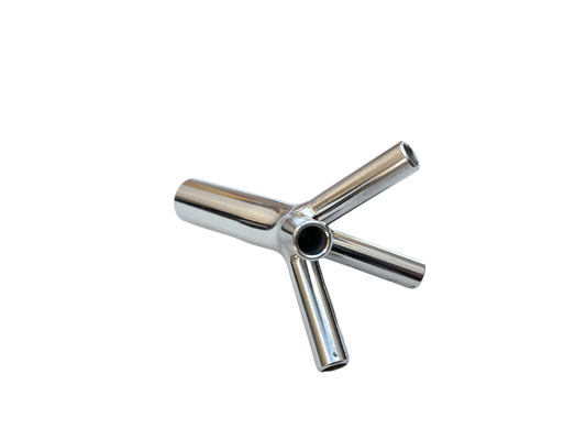 Edelstahl Verteilerstück ø 16 mm Anschluss, ø 9,8 mm Stutzen