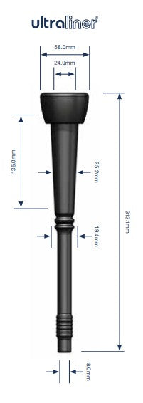 Zitzengummi Milkrite DL295U für DeLaval (928328-01)