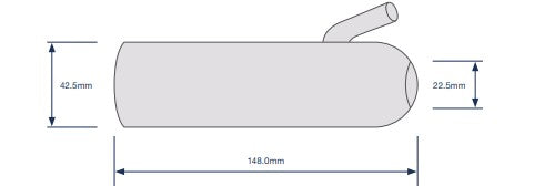 Zitzengummi Milkrite DL4007U passend für DeLaval 96400780