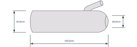 Zitzengummi Milkrite DL836U für DeLaval (906836-01)