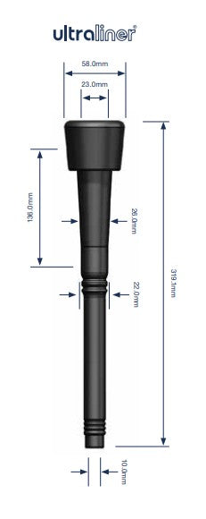 Zitzengummi Milkrite GM91U passend für Gascoigne 381991