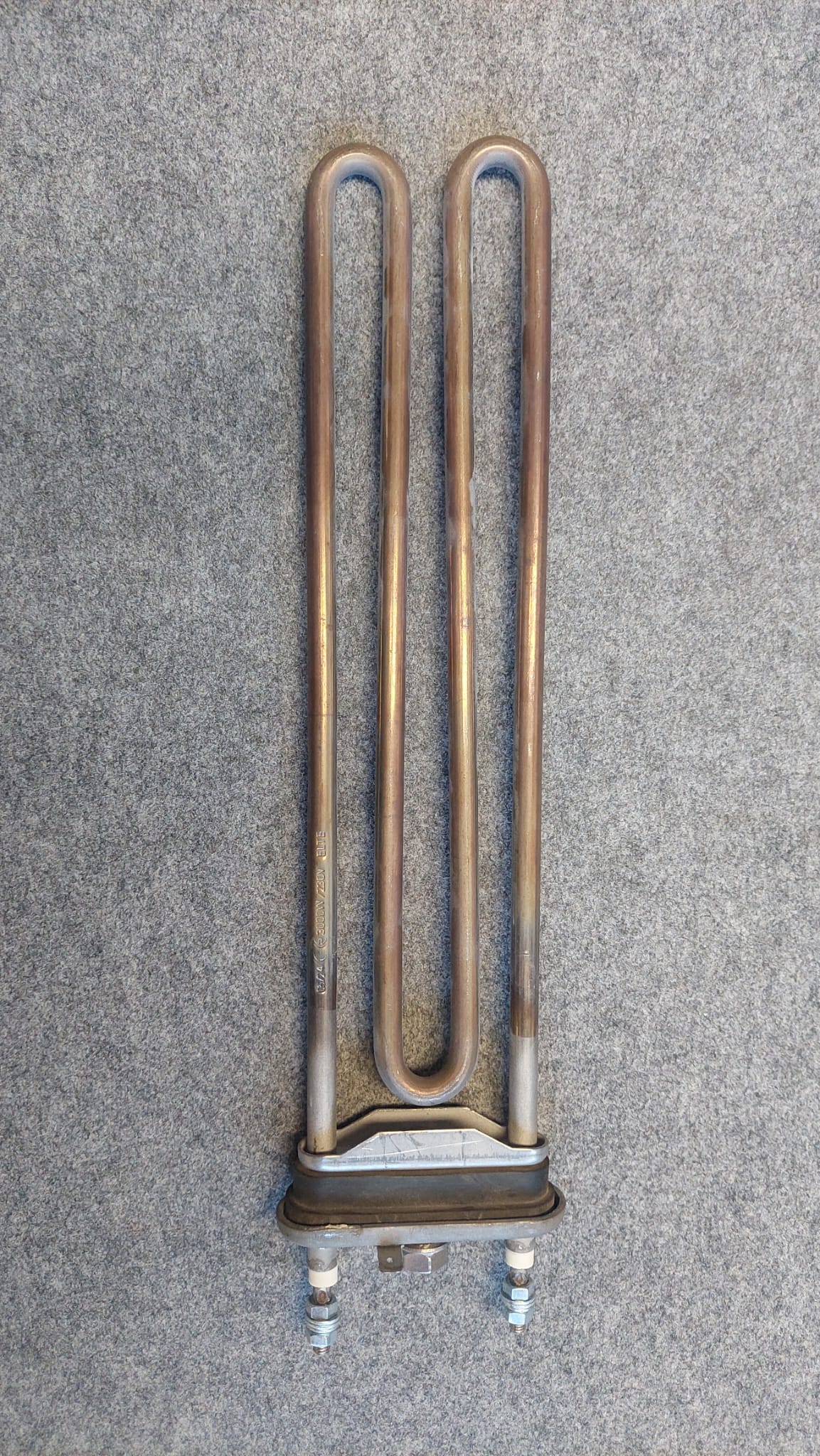 Heizelement Typ GEA/Westfalia 3 kW, 230V, für GEA Westfalia Reinigungsautomat, passend für 7015-6916-110