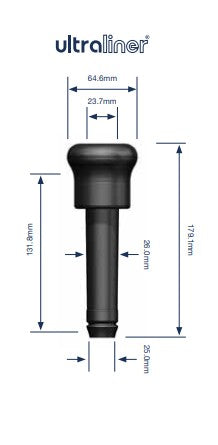 Zitzengummi Milkrite MEL278U für Miele Meltec 7720-0068-278