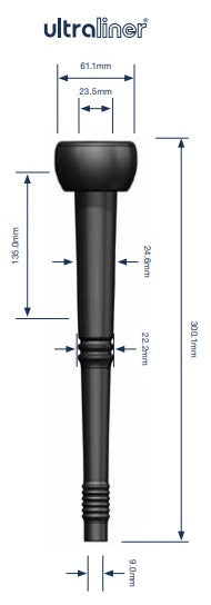 Zitzengummi Milkrite MS390U passend für 95539001 Manus