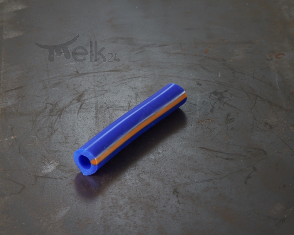 Silikon Milchschlauch, passend für DeLaval  ​- Ø 16 mm x 28 mm, blau
